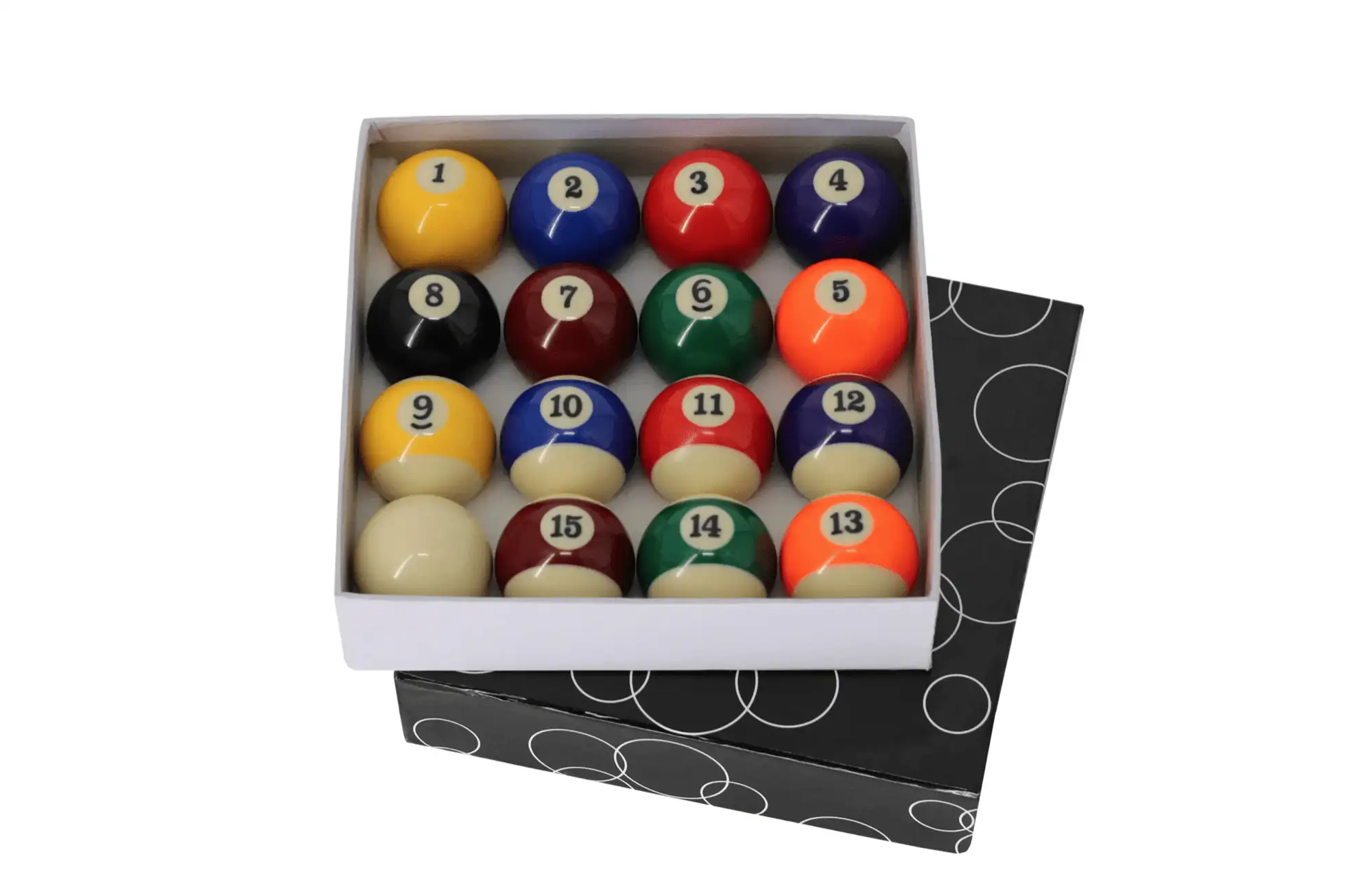 Komplet bil ‘Pool bilard’ 57,2 mm standard